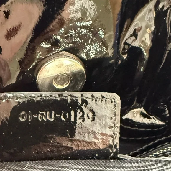 Christian Dior Le Trente Cannage Black Patent Hobo Bag - Like New - Picture 9 of 14